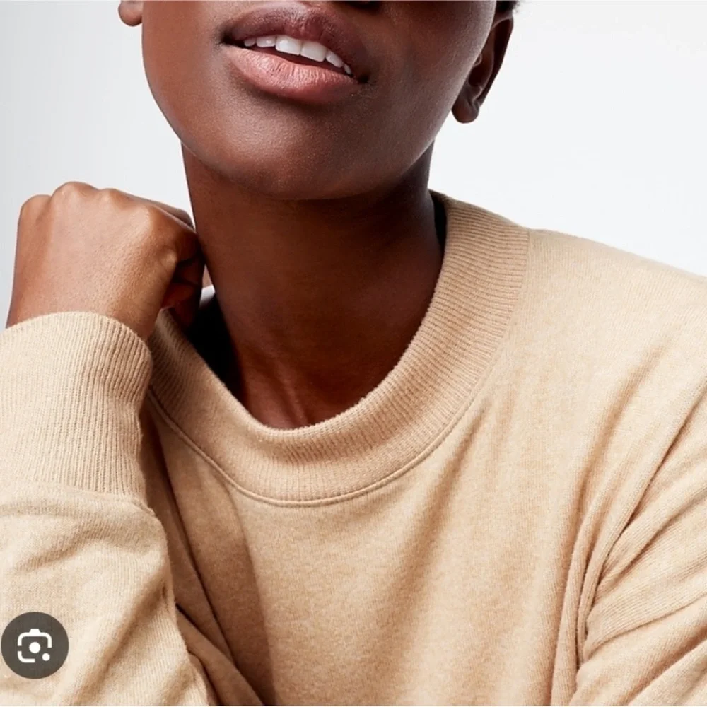 J. Crew Supercozy mockneck pullover size Medium